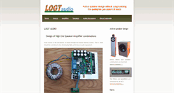 Desktop Screenshot of logtaudio.nl