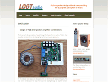 Tablet Screenshot of logtaudio.nl